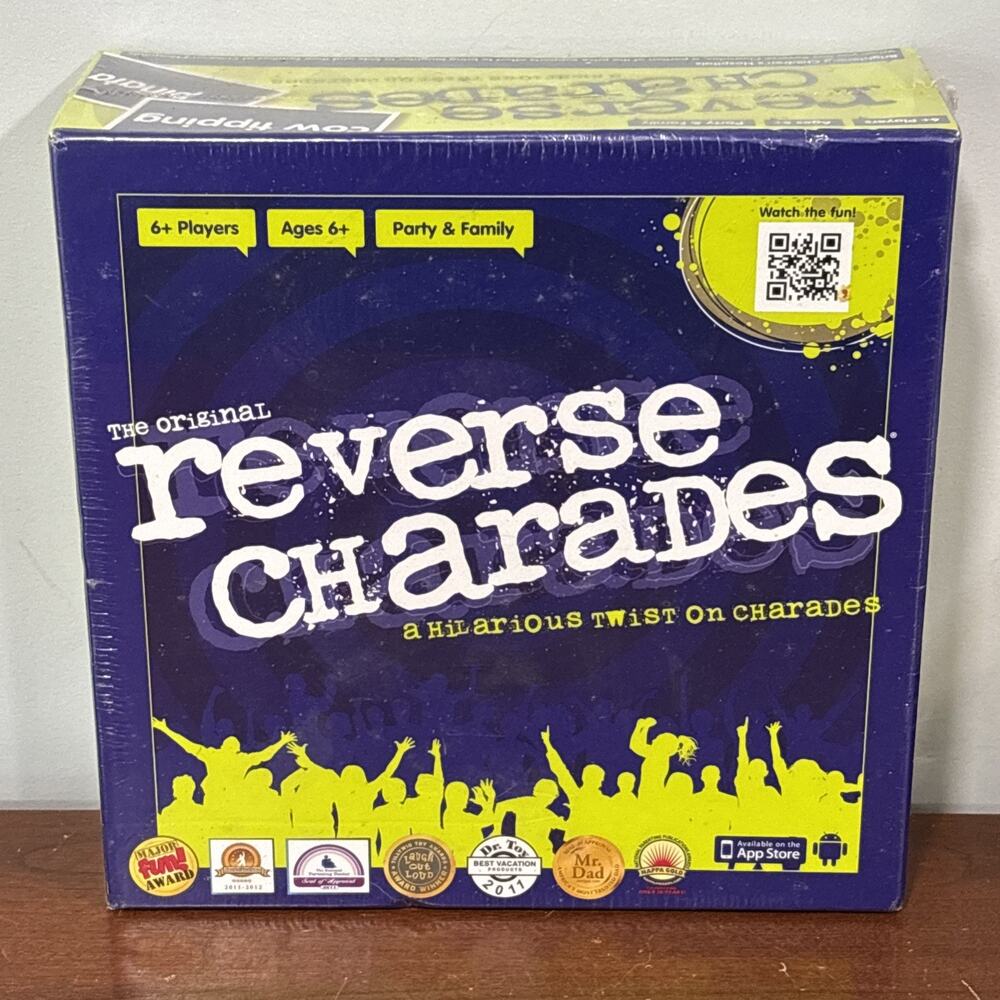 The Original REVERSE CHARADES A Hilarious Twist on Charades Party Game BRAND NEW
